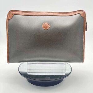 Dior Vintage Leather & Canvas Pouch - Free Gift Included